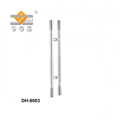 Stainless Steel Frameless Glass Building Door Long Handles